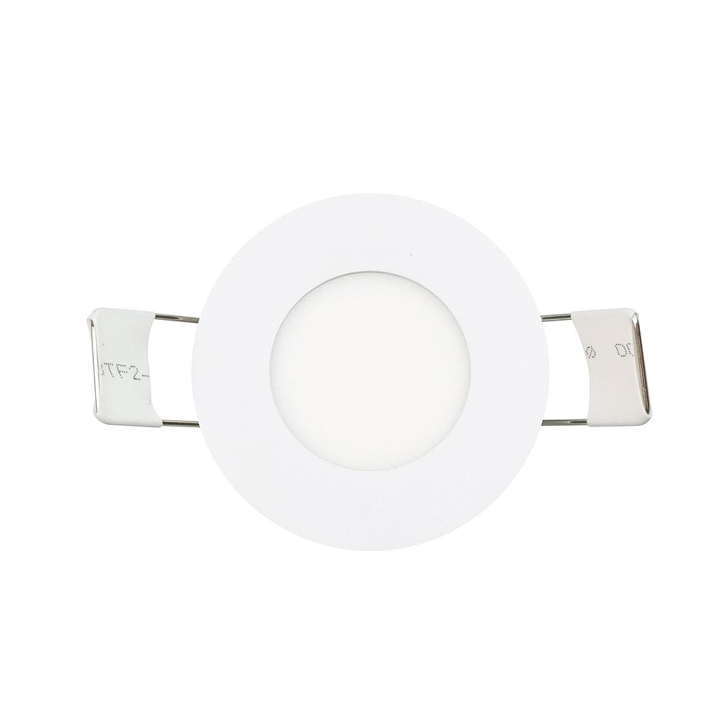 Placa LED PRO 6W 6000K circular corte ø75 chip LUMILEDS No Flicker blanco
