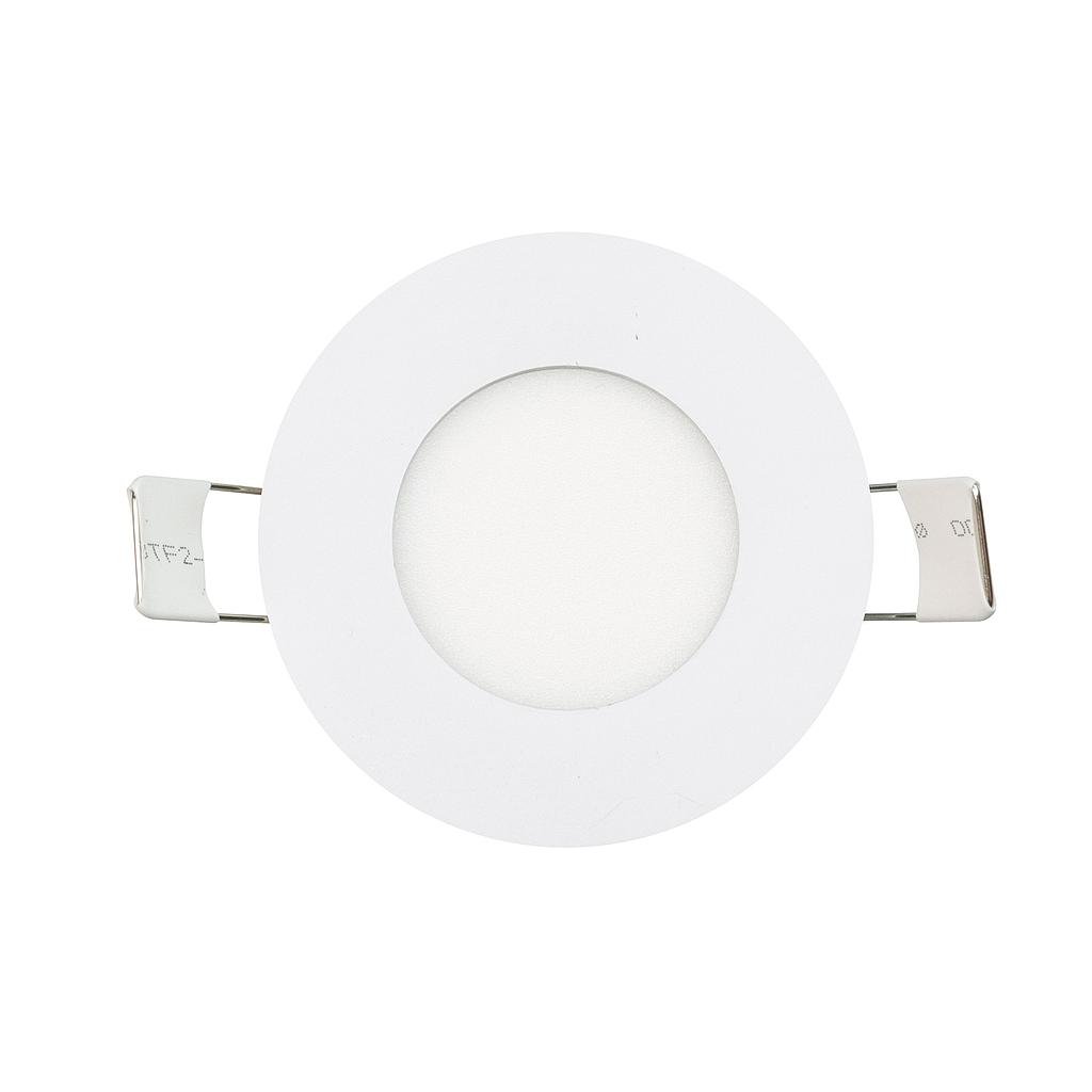 Placa LED PRO 7W 4000K circular corte ø105 chip LUMILEDS No Flicker blanco