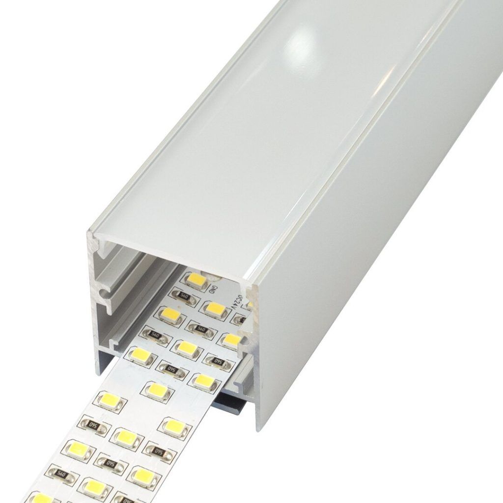 Perfil de aluminio de 35mm*35mm.