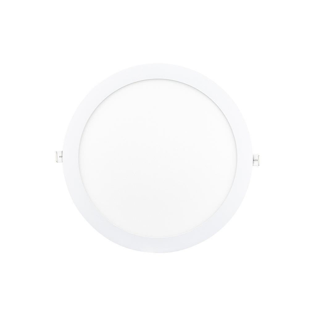 Placa LED 24W 3000K circular slim corte ø285 LITE ROUND blanco