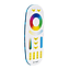 MiBoxer FUT092 Control remoto RGB+CCT de 4 zonas Blanco
