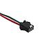 Conector rapido hembra 3 pins para tira led digital