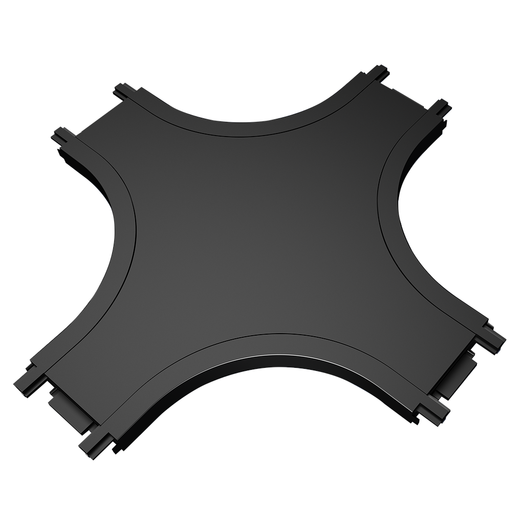 Unión (X) para carril LED serie MAGNETIC slim