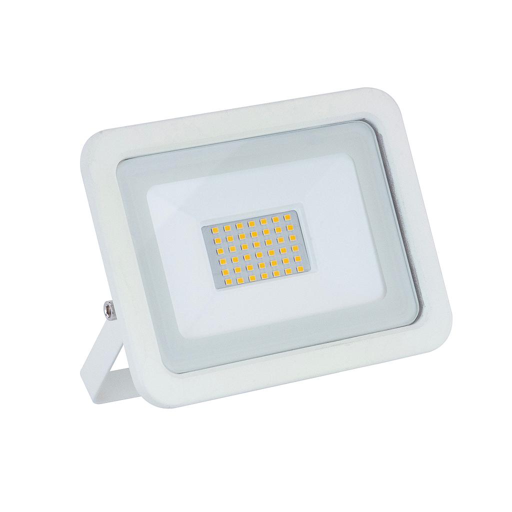 Foco Proyector LED 30W 4000K ECO SLIM IP65 blanco