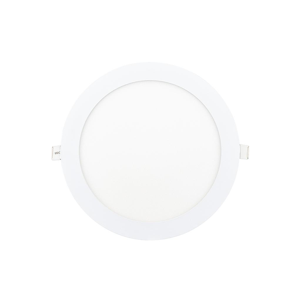 Placa LED 18W 3000K circular slim corte ø205 LITE ROUND chip LUMILEDS blanco