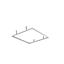 TRAXON LUXPOINT® Marco de Panel LED 60x60 cm Empotrado