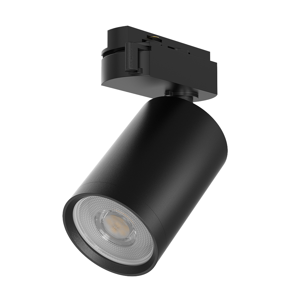 TRAXON LUXPOINT® Tracklight Foco de Riel monofásico para bombilla GU10 Negro