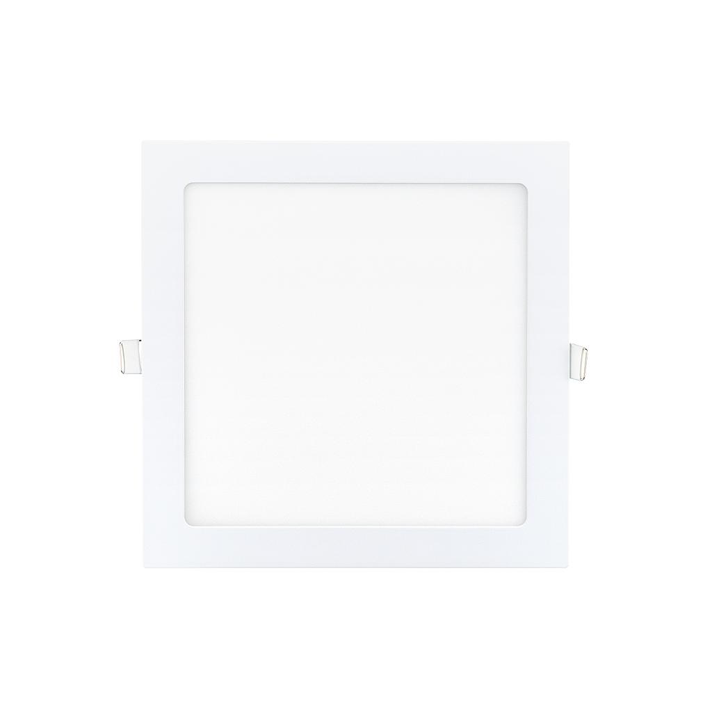Placa LED cuadrado slim blanco 12W 4000K 170*170*20mm Corte:155*155mm