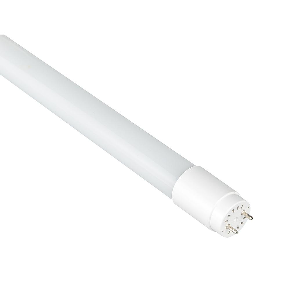 Tubo LED T8 120cm 18W 6000K TUBE C-8 cristal conexion de un lado