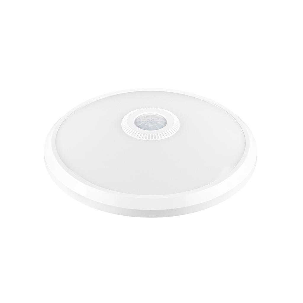 Plafon redondo 16W 4000K LED integrado con sensor de movimiento PIR