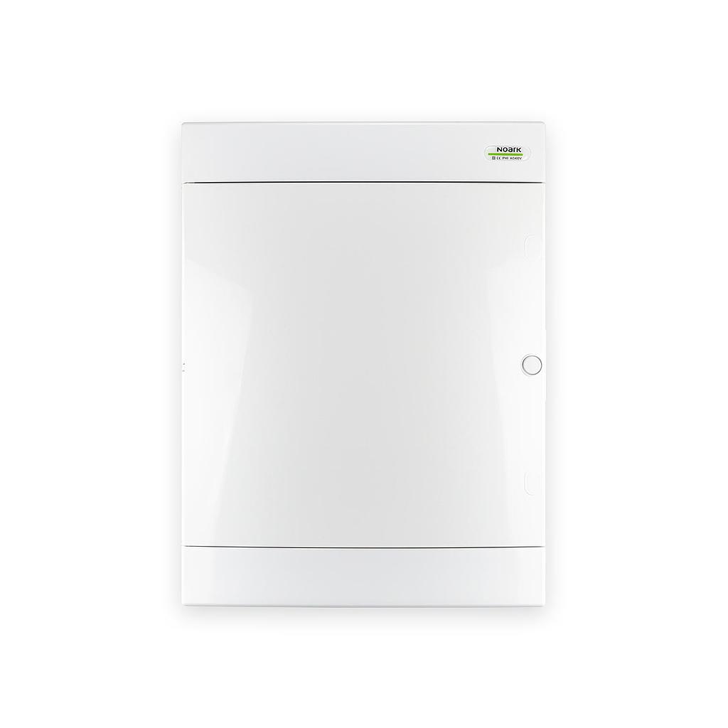 Cofret de empotrar 3 fila 54 Módulos IP40 puerta blanco terminales N+T:28+28