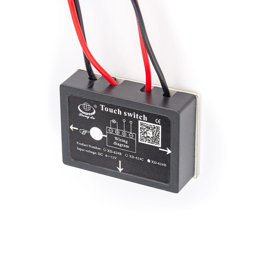 Interruptor tactil invisible 12V-24V 36W-72W mueble regulable
