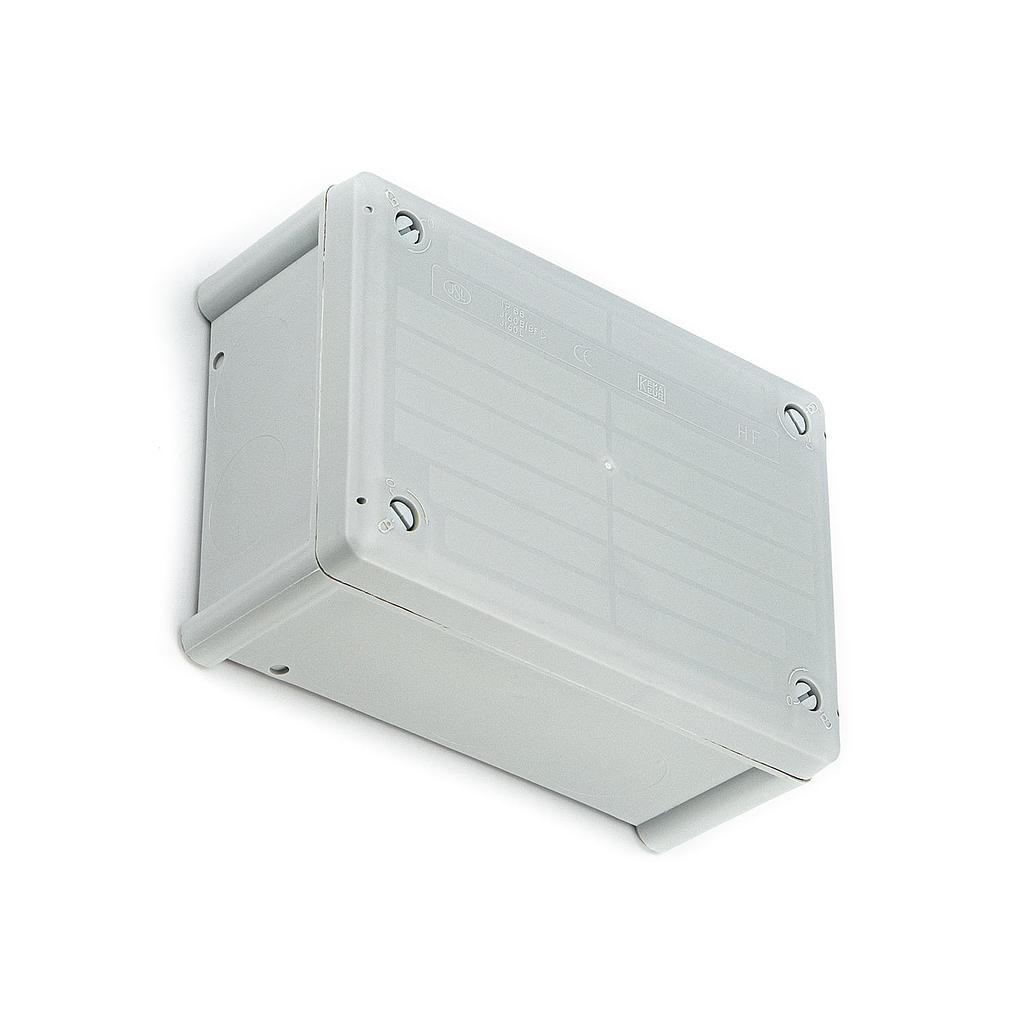 Cajas estancas 102*153*67mm con paredes lisas autoextinguible libre de halogenos