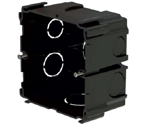 Caja mecanismos empotrar 75*75*42mm universal
