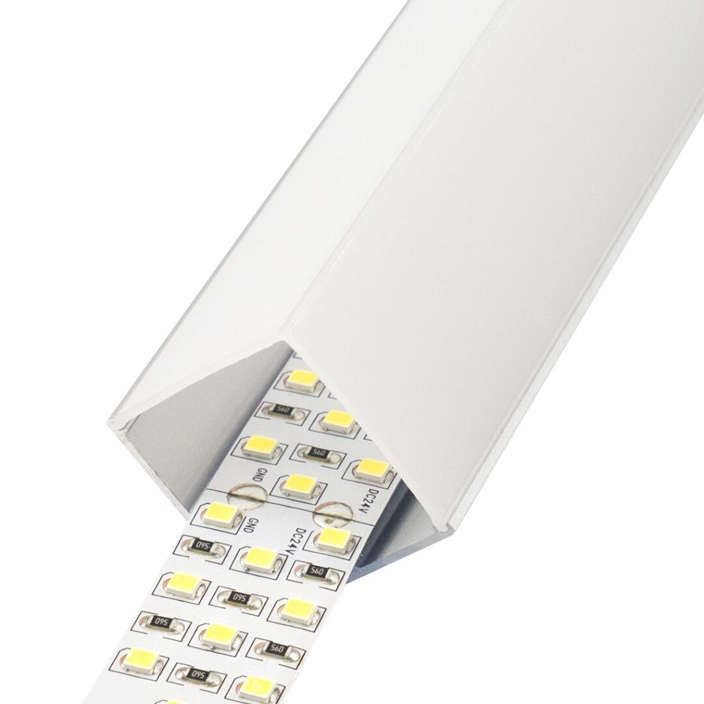 Perfil de aluminio de 29.8mm*29.8mm.