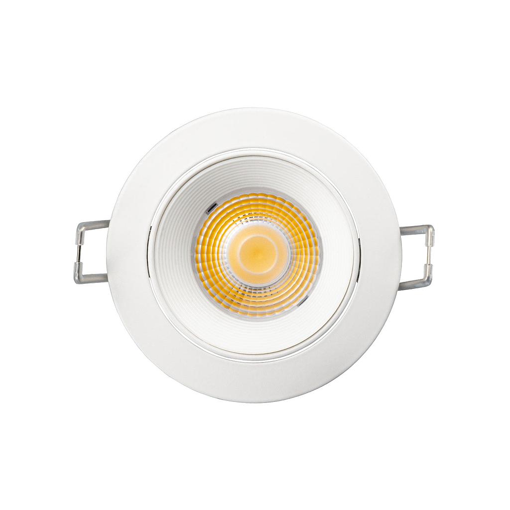 Marco downlight redondo orientable para modulo LED o GU10