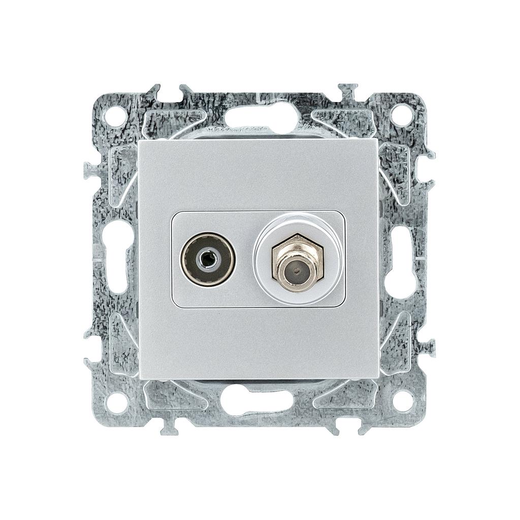 Enkel Toma Satélite + TV Gris
