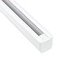 Carril trifásico aluminio TREND superficie para focos LED 1metro blanco