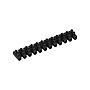 Clema regleta de 12 polo 10A negro cobre+pp 6.0-10.0mm²